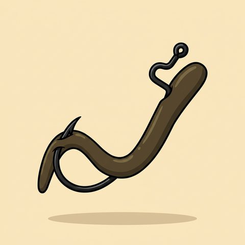 Gamakatsu EWG offset worm hook