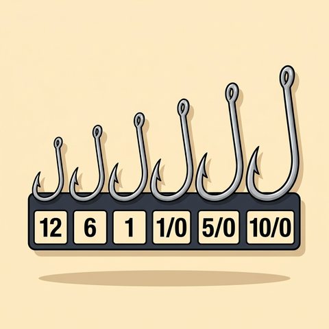 Hook assortment box, 310 pieces