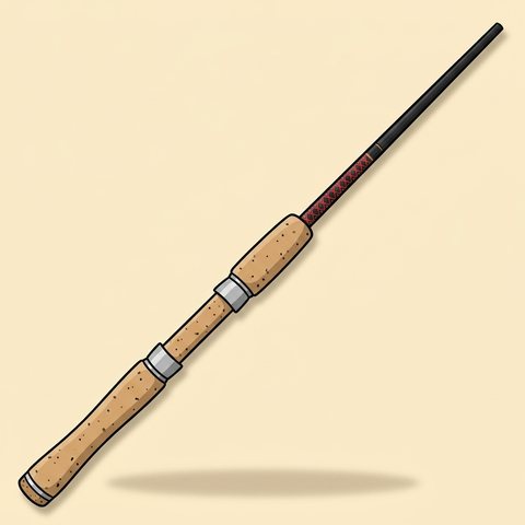 Ugly Stik GX2 spinning rod, light