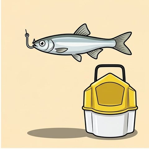 Flow Troll minnow bucket
